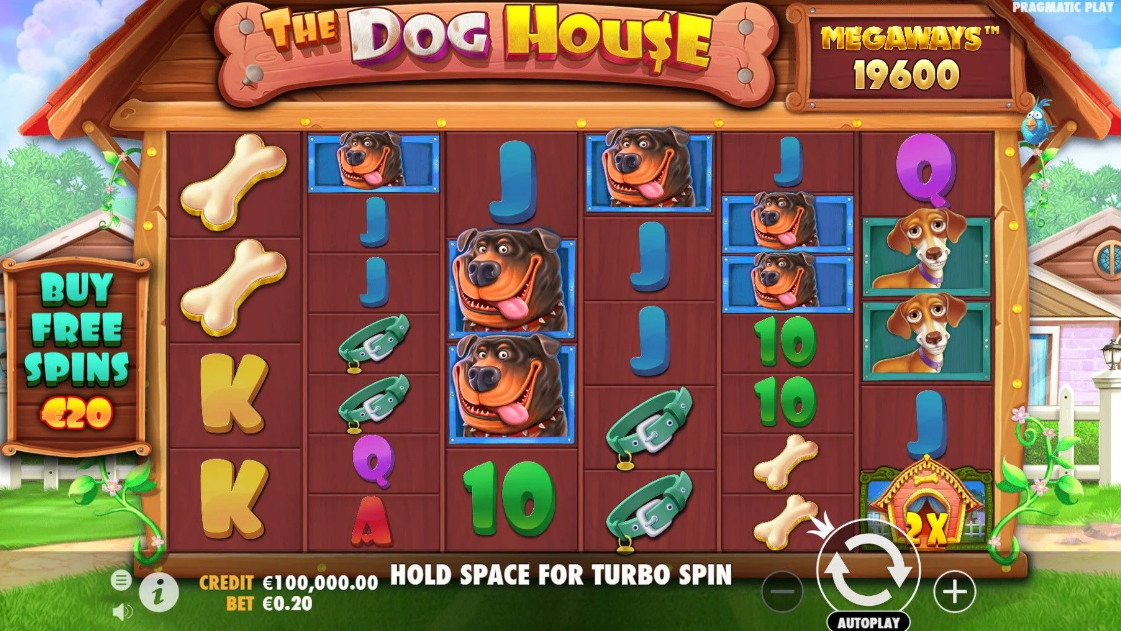 Play The Dog House Megaways Slot by Pragmatic Play